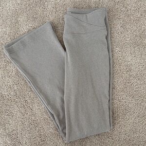 Abercrombie Kids Ribbed Gray Leggings